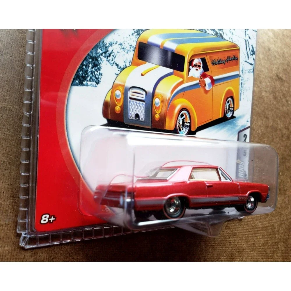 Hot Wheel '65 PONTIAC GTO Metallic RED 2/5 2006 HOLIDAY RODS 1:64 RL REAL RIDERS